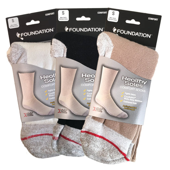 FOUNDATION HEALTHY SOLE SOCKS - Premium Socks from Herdzco Supplies - Just $13.99! Shop now at Herdzco Supplies