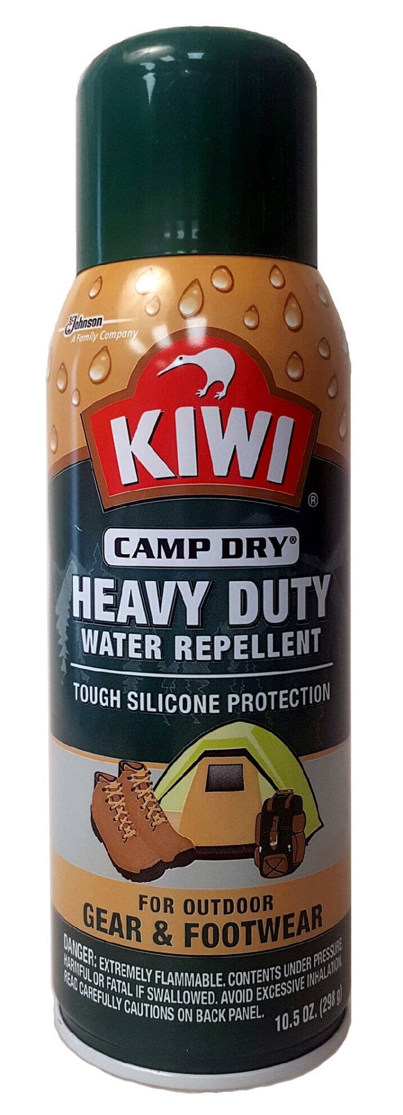 Kiwi Camp Dry Heavy Duty Water Repellent Spray 10.5oz - Premium Waterproof from Herdzco Supplies - Just $16.99! Shop now at Herdzco Supplies