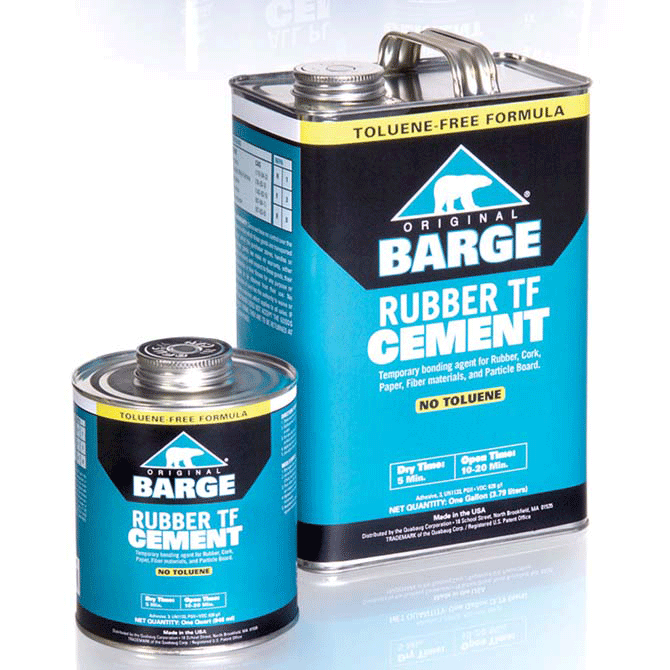 Barge Rubber Cement - 1 Quart Can