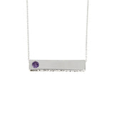 Created Alexandrite Fashion Pendants Sterling Silver