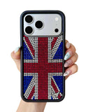 Rhinestone Union Jack iPhone Case
