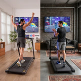 DeerRun X20 Incline Home Treadmill with 15% Auto Incline & Full Running Deck | 400 lbs, 11.3 mph
