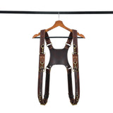Goat Leather Dual Camera Harness