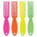 *Neon Nail Brushes - 24 Pack