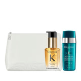 Kérastase Damaged Hair Care Set with White Flat Bag 2-Piece