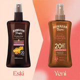 Hawaiian Tropic Glowing Protection SPF20 Sunscreen Oil: Tan & Moisturize with UVA/UVB Protection