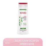 Restorex Oily Hair Shampoo for Healthy Hair Growth - 500ml, Niacinamid Enriched, Daily Hair Care