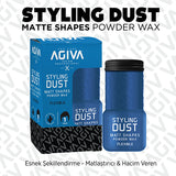 Agiva Flexible Hold Powder Wax 20g - Matte Finish & Volume | Styling