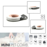 M-Pets Mini Pet Comb Flexible Massage Brush Pink 8x8.5cm