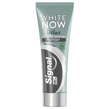 Signal White Now Detox Active Charcoal Toothpaste 75ml - Whitening Effect