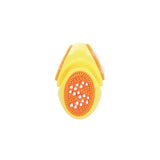 M-Pets Dental Squeaky Ruby Ball Dog Toy with Brush 11cm