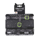 M-Pets Urbanstyle Active Dog Harness Black & White Size M