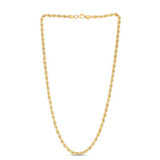 14k Yellow Gold Light Rope Chain (3.70 mm)