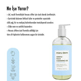 Gentle Facial Cleanser for Sensitive Skin 400ml - Non-Irritating | Maruderm