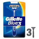 Gillette Blue3 Disposable Razor 3-Pack - Comfort Technology