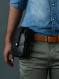 Jet-Set Organizer: Leather Phone Pouch