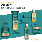 Bioxcin Keratin & Argan Hair Care Oil - Nourishing, Repairing, and Moisturizing for Damaged Hair