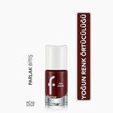 Flormar Full Color Nail Polish: High Pigment, Long Lasting, Glossy Finish - Stunning Nail Lacquer Colors