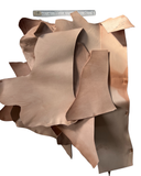 Natural Veg Tan Tooling Leather Scraps & Remnants – Sold by the Pound