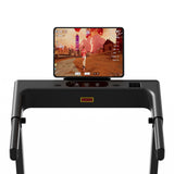 DeerRun All-New 2026 A1 Pro Move+ Smart Foldable Treadmill with 6% Incline & NFC | 350 lbs, 10 mph, Black