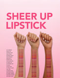 Flormar Sheer Up Glossy Moisturizing Lipstick 3g