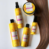 Urban Care Brazilian Keratin Hair Treatment: Straightening, Smoothing, Anti-Frizz Serum with Marula Oil - Heat & UV Protection, Vegan Formula