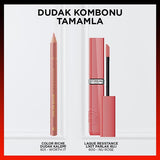L'Oreal Paris Infaillible Le Nu Rose Liquid Lipstick: 16H Hydration & Intense Glossy Shine | Long-Lasting, Non-Sticky Formula