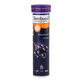 Sambucol Effervescent Vitamin C Supplement with Black Elderberry - Natural Immune Booster for Cold & Flu Relief