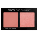 Pastel Profashion Duo Blush Set - Vegan, Cruelty-Free Makeup for Natural Cheek Color