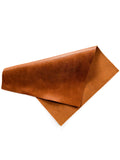 Tan Distressed Pull Up Leather - 8.5" x 11" Pre-Cut Sheets