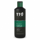 TTO Black Hair and Body Shampoo 500ml - Natural Multipurpose Cleanser for Simplified Routine