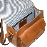 The Molina Satchel- Tan Brown