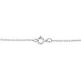 .925 Sterling Silver Prong-Set Diamond Accent Double Heart 18" Pendant Necklace (I-J Color, I1-I2 Clarity)