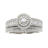 Cubic Zirconia CZ SS Bridal Sterling Silver