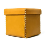 Multi Utility Leather Storage Box