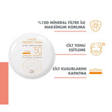 Avene Mineral Sunscreen Compact Cream Foundation SPF 50 - Sensitive Skin Sun Protection with UVA and UVB Protection