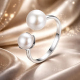 925 Sterling Silver Adjustable Rings for Women