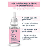 SHE VEC Power De-puff Girls Under Eye Circles & Puffiness Proven Antioxidant Formula