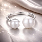 925 Sterling Silver Adjustable Rings for Women