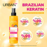 Urban Care Brazilian Keratin Hair Care Product - Nourishing, Smoothing, and Heat Protecting Serum for Manageable Hair