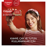Colgate Optic White Whitening Toothpaste for Coffee & Tea Drinkers, Smokers - Gentle on Enamel, 2.54 fl oz