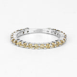 0.81 Carat Genuine Citrine .925 Sterling Silver Ring