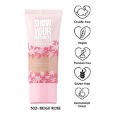 Show by Pastel Skin Tint Foundation - Natural Coverage, Cruelty-Free, Vegan - 6 Shades Available