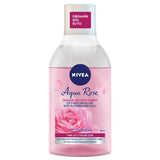 NIVEA Aqua Rose Micellar Makeup Remover - Gentle & Effective Dual-Phase Formula (13.53 fl oz)