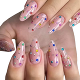 Glass Crystal Nail Rhinestones Mix Colors