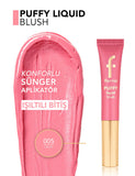 Flormar Puffy Liquid Blush Radiant Finish with Applicator