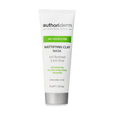 Authoriderm Clay Mask for Oily & Combination Skin: Natural Pore Tightening, Blackhead & Blemish Reduction - Mattifying Oil Control Face Mask