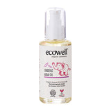 Ecowell Organic Vegan Certified Baby Oil 100ml - Hypoallergenic, Moisturizing & Soothing