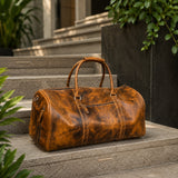 Roosevelt Full Grain Buffalo Leather Duffle