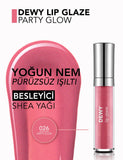 Flormar Dewy Lip Glaze Non-Sticky Hydrating Lip Gloss 4.5ml